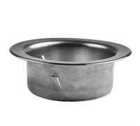 Vidonergy Cubierta de brida redonda de acero inoxidable para ventilación de conductos de pared o techo - Conector decorativo de placa rosetón 70/80/100 mm (70 mm)