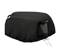 Vidonergy Cubierta para cortacésped robótica impermeable de tela Oxford 420D resistente con protección UV, dobladillo elástico resistente al viento, almacenamiento al aire libre, 80 x 78 x 51 cm (1