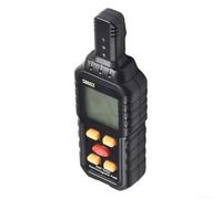 Vidonergy Dosímetro digital de radiación 3 en 1 para detección de campo electromagnético EMF y contador, pantalla LCD con sensor integrado, medidor ABS negro para uso en interiores y exteriores