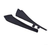 Vidonergy Extensión de cubierta de limpiaparabrisas para Rogue 2014-2020, lado delantero izquierdo y derecho, material ABS negro, números de pieza OEM 66895-4CL0A 66895-4BA1A