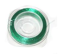 Vidonergy Hilo para atar guía de caña de pescar, línea de 50 m para construcción y reparación de caña, fibra de poliéster tejida multicapa 300D/500D con revestimiento, compatible (verde)