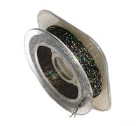 Vidonergy Hilo para atar guía de caña de pescar, línea de 50 m para construcción y reparación de caña, fibra de poliéster tejida multicapa 300D/500D con revestimiento, compatible (colorido G)