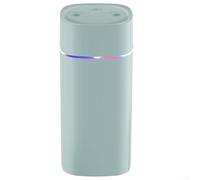 Vidonergy Humidificador de aire de 600 ml con boquillas de pulverización dobles, diseño silencioso de escritorio USB para dormitorio u oficina, modo de niebla continua o intermitente, para un fácil