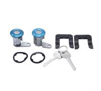 Vidonergy Juego de 2 cilindros de cerradura de puerta de repuesto - Para Ford F100 1965-1979 Truck - Cerradura de seguridad antirrobo - Kit de cerradura de camión vintage - Conjunto de cerradura de