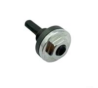 Vidonergy Juego de adaptadores de varilla de conexión de amoladora angular de tres piezas para taladros eléctricos, placa de presión de acero inoxidable, vástago de 6,35 mm, diseño seguro de garra y