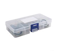 Vidonergy Juego de juntas de compresor de aire acondicionado para coche, 30 piezas, kit de sellado de alta resistencia con 6 tamaños para varios modelos de vehículos