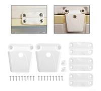 Vidonergy Kit de cierres y bisagras de repuesto para enfriadores IGLOO de 50 a 165 cuartos de galón, incluye 2 pestillos y 3 bisagras, 18 tornillos de acero inoxidable, para plástico y metal duraderos