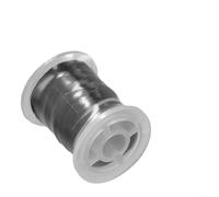 Vidonergy Línea de envoltura de fibra de carbono para construcción y reparación de cañas de pescar, 1,5 m por rollo, plata oscura, compatible con anillos guía y asientos de carrete