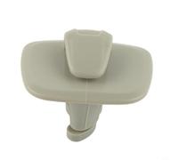 Vidonergy Paquete de 2 ganchos para colgar en fila trasera para modelos XC40 XC60 XC90 S90 V90 (2015-2020), accesorios interiores (beige)