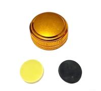 Vidonergy Pomo de freno con junta para carretes Daiwa Coastal SV TW y Tatula TW 100/150, rosca M11 x 0,5, diámetro interior de 11 mm, diámetro exterior de 16 mm, 8,2 mm de altura, aluminio (dorado)