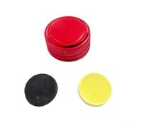 Vidonergy Pomo de freno con junta para carretes Daiwa Coastal SV TW y Tatula TW 100/150, rosca M11 x 0,5, diámetro interior de 11 mm, diámetro exterior de 16 mm, 8,2 mm de altura, aluminio (rojo)