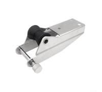 Vidonergy Rodillo de anclaje de arco de barco, soporte de acero inoxidable resistente para acoplamiento de yates, accesorios marinos, compatible con anclajes de 200 mm, 230 mm, 250 mm (200 mm)