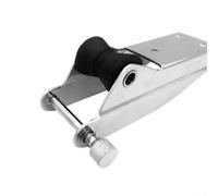 Vidonergy Rodillo de anclaje de arco de barco, soporte de acero inoxidable resistente para acoplamiento de yates, accesorios marinos, compatible con anclajes de 200 mm, 230 mm, 250 mm (230 mm)