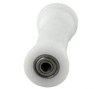 Vidonergy Rueda de repuesto para máquina de remo, 38,3 mm de diámetro exterior x 8 mm de diámetro interior x 92,3 mm de longitud, accesorio de metal y plástico para equipo de fitness para gimnasio en