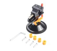 Vidonergy Tornillo de banco con ventosa con rotación de 360 grados y rango de sujeción de 30 mm para carpintería, aficionados y artesanos en superficies lisas como vidrio y acrílico (sku sku)