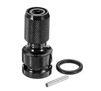 VIDOO Adaptador Telescópico Cuadrado 1/2 a Hexagonal 1/4 Convertidor Mandril