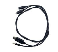 VIDOO Cable Audio Modo FT8 Cable USB 90cm Compatible con FT817 FT818ND FT857 FT857D FT897 Accesorios Radio Transmisor Audio Plug and Play
