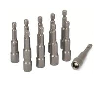 VIDOO Juego de 10 Vasos de Impacto Magnéticos 6mm-19mm Acero Cr-V Vástago Hex