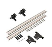 VIDOO Juego de 7 Brocas para Agujeros Cuadrados Carpintería Cincel de Mortajar 6,4/8/9,5/10/12,7/14/16mm-Versión Extendida