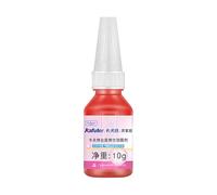 VIDOO Kafuter K-0271 Fijador Roscas Rojo Alta Resistencia 10 g, Líquido Bloqueo Permanente para Tuercas Motor, Gel Bloqueo Tornillos Antivibración