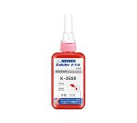 VIDOO Kafuter K-0680 Fluido Reparador Piezas para Orificios y Ejes, Relleno Huecos Radiales 0,25 mm para Restauración Componentes Máquinas, Aglutinante Sujetadores Metálicos Estructurales, 50g
