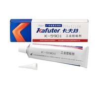 VIDOO Kafuter K-5901 Elastómero Fluible Autocurado Opaco 100g Adhesivo Gel Protector Resistente Calor para Capa Diodos Emisores Luz Pegamento