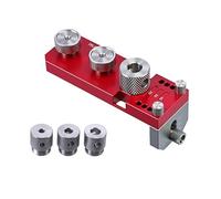 VIDOO Kit Herramientas Perforación y Roscado Perfil Aluminio 6mm 8mm 10mm 14mm Juego Brocas Bricolaje Fabricación Metal