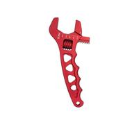 VIDOO Llave Ajustable Universal AN3-12 Aluminio Ligero Herramienta de Racor Resistente a la Corrosión Llave para Racores Tubo AN Rojo/Negro/Azul-Rojo