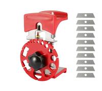 VIDOO Máquina Pelacables Manual Universal Rápida Pinza Cortacables Herramienta de Pelado para Cables con 10 Cuchillas Repuesto-#D