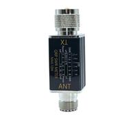 VIDOO Medidor Potencia Onda Estacionaria 1-30mhz 10W con 6 Indicadores LED Medidor SWR Portátil-SO239 Conector