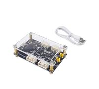 VIDOO Módulo Expansión Puerto Serial USB a TTL Módulo UART Cuatro Canales Type-C 5V Expansión Multi Puerto Serial-Con Acrílico Placa + USB Cables