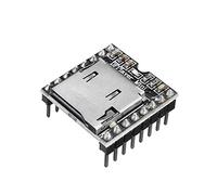 VIDOO Módulo Mini Reproductor MP3 Tarjeta TF Disco U Placa Audio Voz para DF Player-5pcs