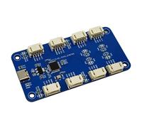 VIDOO Módulo Puerto Serial TTL USB a 8 Canales CH348Q Entrada Type-C Protección Sobrecorriente Bajo Consumo Energía Eficiente