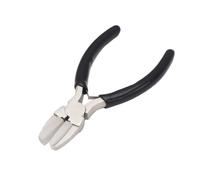 VIDOO Pinza Mordazas Nylon Herramientas Joyería Mango Antideslizante Acero Alto Carbono Largo 6,50 cm Ancho 13,50 cm para Formar Hilo