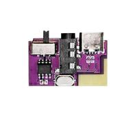 VIDOO Placa Decodificadora Amplificador Mono de 5W Bluetooth 5.4 DC 3.5V-5V Reproductor MP3 Receptor Módulo AUX 3.5mm Altavoz Hecho a Mano DIY-10pcs