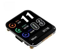 VIDOO Placa Desarrollo Waveshare ESP32-S3 Pantalla IPS Táctil 1.69 Pulgadas 240x280 con Sensor Acelerómetro y Giroscopio-Sin Táctil Pantalla