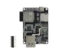 VIDOO Placa Expansión Descargador Adaptador Ethernet Chip T-Internet-POE ESP32-WROOM LAN8720A Hardware Programable-Downloader
