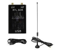 VIDOO Receptor Sintonizador USB RTL-SDR Banda Completa 100KHz-1.7GHz UV HF Dongle USB con RTL2832U R820T2 Ham Radio RTL SDR