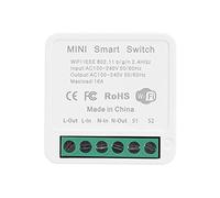 VIDOO Switch DIY Mini Wifi 16A Soporte Control 2 Vías Módulo Automatización Hogar Inteligente App Home Smart Life