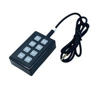VIDOO Teclado Control Radio ICOM Compatible con IC-705 IC-7610 Soporta SSB CW RTTY Plug and Play para Radio Aficionado