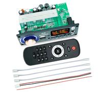 VIDOO TPA3116 50W+50W+100W Placa Amplificador Audio 2.1 Canales Decodificador Bluetooth DC 6V-24V HiFi MP3 USB FM-Control Remoto Grande sin Batería