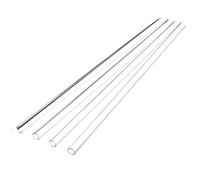 VIDOO Tubo De Soplado De Vidrio De Borosilicato De Pared Gruesa De 4 Piezas 300 Mm x 10 Mm x 1 Mm