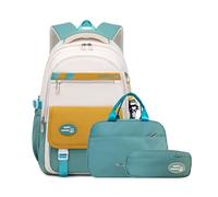 VIDOSCLA Mochila escolar para niños y niñas, juego de 3 mochilas para estudiantes, mochila para adolescentes y niños