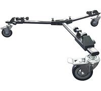 Vidpro PD-1 Trípode profesional Dolly Heavy Duty con ruedas de bloqueo y funda de transporte