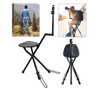 Vidpro SP-12 SeatPod - Soporte portátil Plegable para cámara con Silla integrada fotografía de Naturaleza, observación de Aves y Eventos Deportivos. Compatible con cámaras DSLR y
