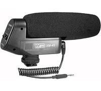 Vidpro xm-45 profesional condensador escopeta micrófono de vídeo para incluye Furry Parabrisas, parabrisas de espuma y funda)