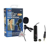 Vidpro XM-L2 XLR Micrófono Lavalier para cámaras réflex, videocámaras y cámaras de vídeo 20 'Cable de audio