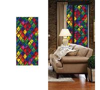 Vidrieras Decorativas Ventana de película,Vinilo Ventana privacidad PVC Pelicula Privacidad Electrostática Pegatinas Esmeriladas para Ventana,vinilos translucidos para Oficina Cocina Baño Decorativas