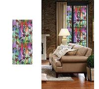 Vidrieras Decorativas Ventana de película,Vinilo Ventana privacidad PVC Pelicula Privacidad Electrostática Pegatinas Esmeriladas para Ventana,vinilos translucidos para Oficina Cocina Baño