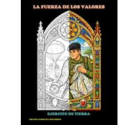 Vidrieras: El Ejercito de Tierra español: Un libro para colorear (Vidrieras para colorear)